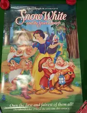 Snow White Original Video Release Poster Disney