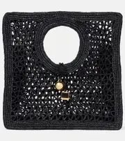 [Jacquemus] Jacquemus The Spiaggia Small raffia basket bag One Size beige