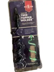 Village Lighting Twist On Tree Topper Holder Stabilizer