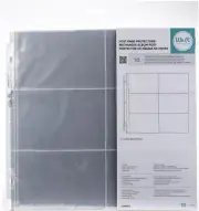 We R Memory Keepers We R Post Bound Photo Sleeves 12"X12" 10/Pkg-Six 4 (3Pk)