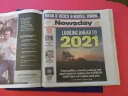 'THE YEAR 2021' "WHAT TO EXPECT FOR LI, AMID THE PANDEMIC" NEWSDAY 12/27/20