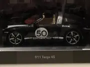 Porsche 911 Targa 4S (992) Heritage Edition Black Spark 1:43