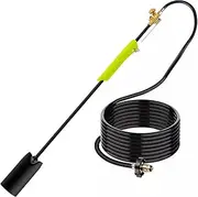 Garden Accessories for Propane for Torch Weed Burner 500000 for BTU with Adjustable Flame 10' Long Hose High Performance