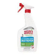 Nature's Miracle Odour Destroy Unscent Cat Litter Spry 709ml