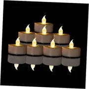 LED Tea Lights Candles- 12PACK Flameless Candles Realistic 12pack Warm White
