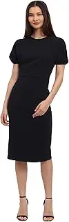 [Donna Morgan] Women's Cloud Crepe Sheath Dress