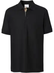 Burberry Eddie Pique Polo Shirt - Black - NWT Saks Fifth Avenue **SOLD OUT**