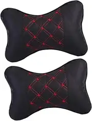 TOGEVAL 2pcs Headrest Car Seat Neck Pillow Car Seat Head Pillow Car Rest Pillow Neck Auto Pillow Auto Neck Pillow Car Head Pillow Auto Head Pillow Car Neck Pillow Neck Pillow for Car Pu