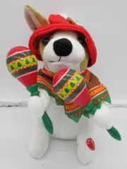 Hug Me Animated 11" Mariachi Puppy Chihuahua Sings La Macarena
