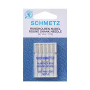 Schmetz "Round Shank" Overlocker Sewing Machine Needles - 5 Pack - Choose Your S