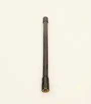LARSEN - 6-3/4" TALL 155MHZ VHF RUBBER KULDUCKIE WITH LM 5/16-24 FEMALE THREADS