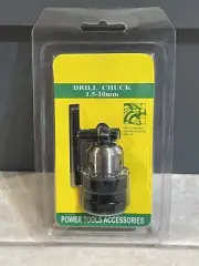 Drill Chuck With Key 1.5-10mm For Forward And Reversing Drills NEW IN PACKAGING