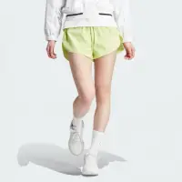 在飛比找momo購物網優惠-【adidas 愛迪達】短褲 女款 運動褲 螢光綠 IA31