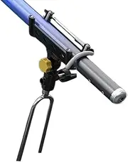 Ground Fishing Pole Holders, Fish Pole Ground Support Adjustable, Stable Lightweight Fishing Gear Equipment Stand for Outdoor Shore Activities