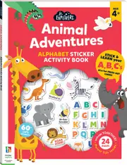 Jr. Explorers - Animal Adventures Alphabet Sticker Book