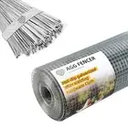 16inch x 50ft Hardware Cloth 1/2 inch Chicken Wire Fencing 19Ga with Stainles...