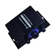 AK-170 DC12V 2 Ch HiFi Bass Power Amplifier Stereo Audio FM Car Home AMP 400W