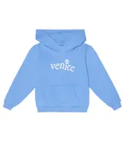 [ERL Kids] ERL Kids Printed jersey hoodie Y 6 blue
