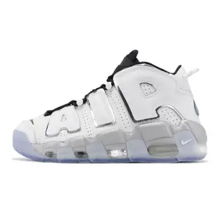 【NIKE 耐吉】Wmns Air More Uptempo SE 女鞋 白 銀 黑 冰底 大AIR(DV7408-100)