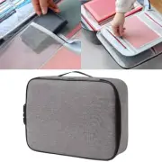 Fireproof Document Bag File Storage Boxes with Lock Fireproof Document Box NEW