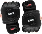 Ritammi Weighted Gloves 4lb (2lb Each), Fitness Soft Iron Gloves with Wrist Support for Gym Boxing Strength Training, Cross Training, Gifts for Men, Dad, Husband
