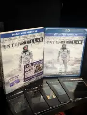 Sealed Interstellar Blu-ray 70MM IMAX Film Cell Lot RARE TESSERACT COOP & MORE