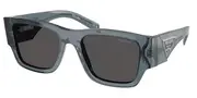 Prada PR 10ZS 17T08Z Men's Sunglasses Blue Size 54