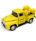 Lemon Truck Decor Kitchen Desk Shelf Home Metal Pull Back Truck Or Kids Toy Car