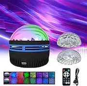 Aurora Dimension Light, Blazely Light, Aurora Borealis Light Projector, Aurora Projector, Aurora Lamp, 2 in 1 Northern Lights and Ocean Wave Projector with 14 Light Effects (1Pcs)