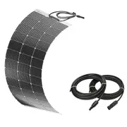 VoltX 100W Solar Panel Flexible + MC4 Solar Panel Cable