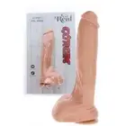 Fallo MAXI realistic dildo with suction cup fake penis BIG vaginal anal XXL BIG