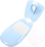 Sosoport Disposable Soap Tablets Portable Soap Paper for Hand Washing for Travel Home Outdoor Use Blue Convenient Scented Safe Materials