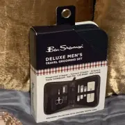 Ben Sherman Deluxe Men’s Travel Grooming Set New
