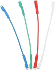 OSALADI Lead Wires Holder 4 Pieces Record Player Cords Wear-Resistant Accessories