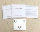3x Pandora Jewelry Polishing Cloth Charm/Ring/Bracelet S 925 Silver - LOT of 3