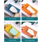 Hand Held Washing Board Wavy Stripe Laundering Children Clothing Underwear Towel