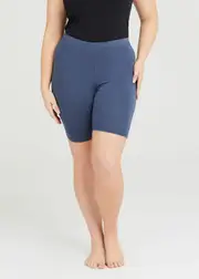 [Taking Shape] Taking Shape Bamboo Anti Chafe Crop Short Size 16 in Storm Grey - Plus Size Women's Basics Storm Grey