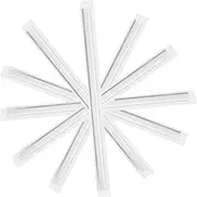 WOONEKY Bathroom Squeegee Blade Replacement 6pcs Silicone Squeegee for Windows and Efficient