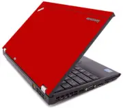 RED Vinyl Lid Skin Cover Decal fits IBM Lenovo ThinkPad X220 X230 Laptop