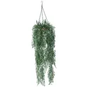 110cm UV Potted Fern Artificial Hanging Basket (Indoor / Outdoor)