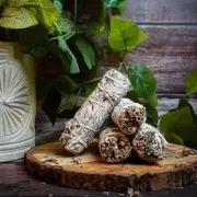 10cm California White Sage Healing Home Cleansing Meditation Smudge Stick