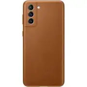 Genuine Samsung Galaxy S21+ PLUS Leather Cover Case Official BROWN