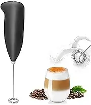 EZONEDEAL Electric Milk Frother Without Stand Foam Maker Hand Blender Froth Whisker Latte Maker for Milk, Coffee, Egg Beater, Juice, Cafe Latte, Cappuccino, Lassi (Batteries Not Included)