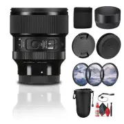 Sigma 85mm f/1.4 DG DN Art Lens for Sony E Bundle
