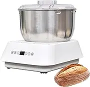 Electric Dough Maker With Ferment Function,5/7L Stainless Steel Dough Mixer, Large Capacity Automatic Kneading Machine,Thermostatic Fermentation,Intelligent Timer,Stand Mixer For Home Baking(Size:7L)