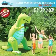 Giant Inflatable Dinosaur Toys Garden Water Spray Sprinkler Splash Yard Play