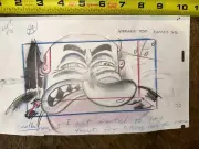 Animation Art From The SpongeBob Squarepants Movie (2004)