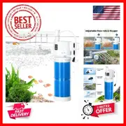 Submersible Aquarium Filter Whisper Fish Tank Filters Adjustable Internal Pow...