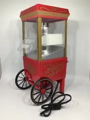 Nostalgia Electrics Old Fashioned Movie Time Popcorn Air Popping Machine