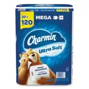 Procter & Gamble 01537 Ultra Soft Bathroom Tissue, Mega Roll, Septic Safe,